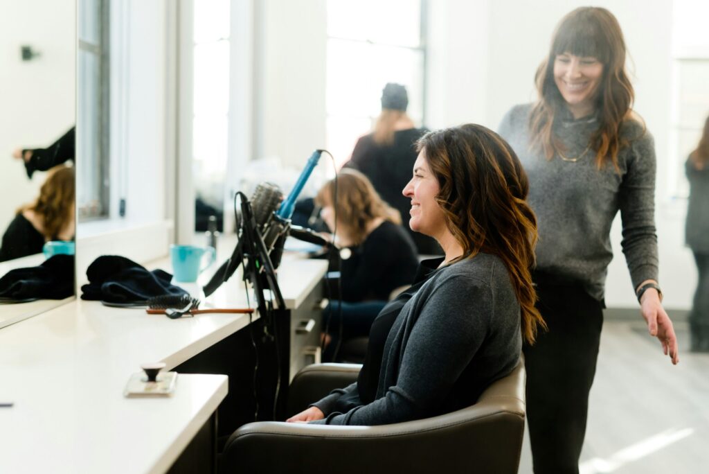 Cut and Style — Before