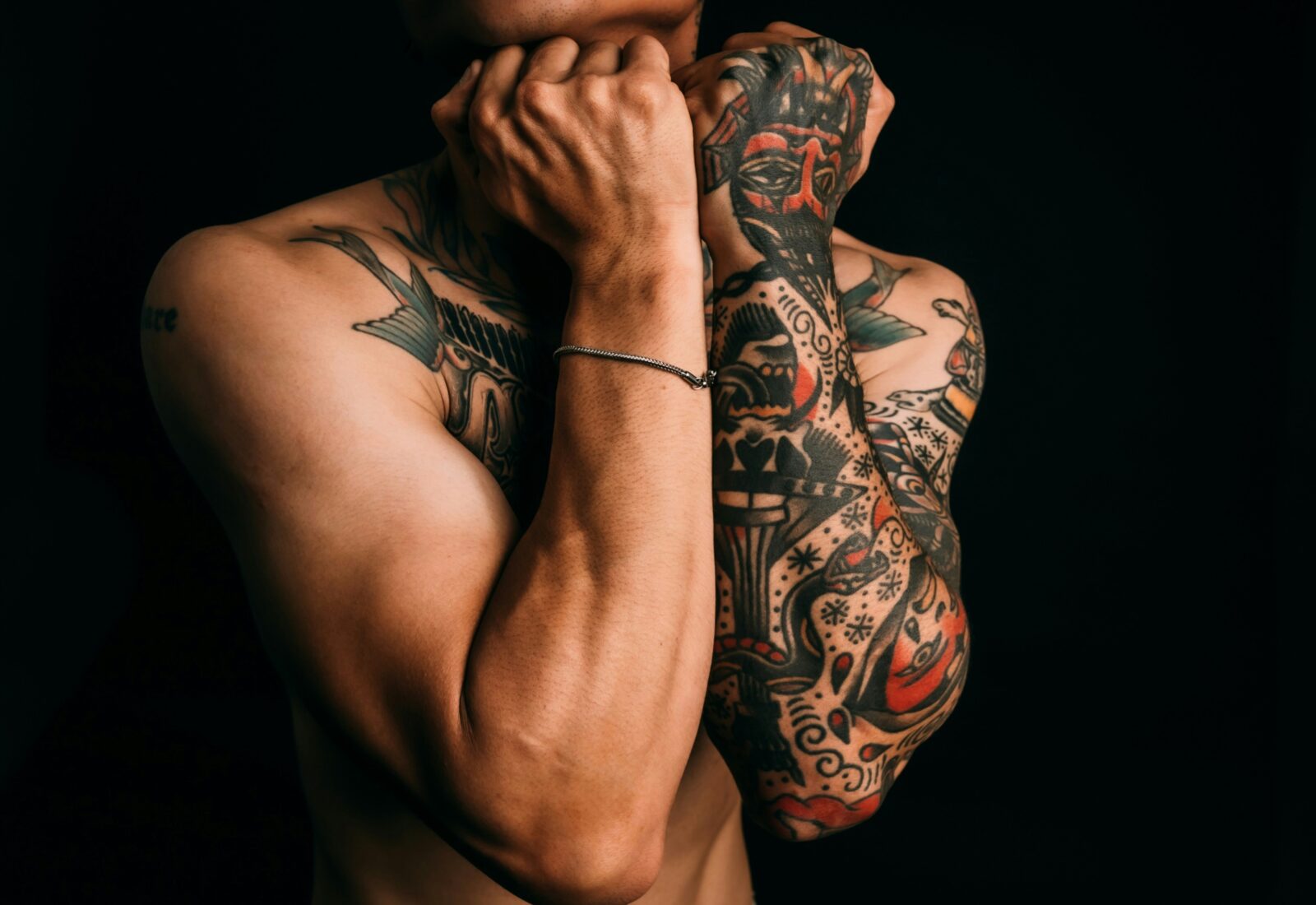 Tattoo studio interior